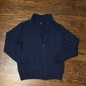 J Crew Men's Navy Blue Sweater